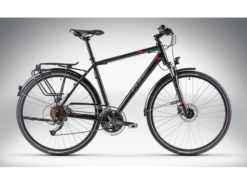 Cube TRAVEL PRO Black Grey Red
