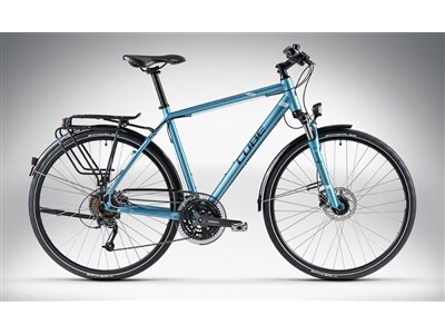 Cube TRAVEL PRO Metallic Blue Anthrazit White
