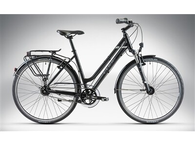 Cube TOURING CITY Black Grey White Lady