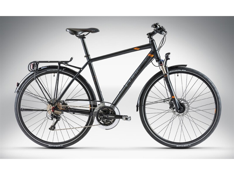 Cube TOURING PRO Black Grey Orange