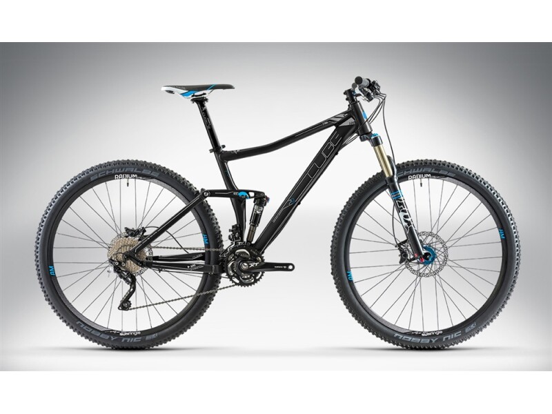 Cube STING 120 RACE 29 black anodized