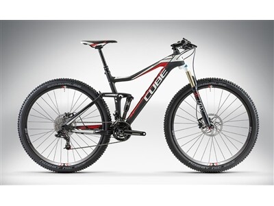 Cube STEREO 120 HPC RACE 29 black'n'white'n'red