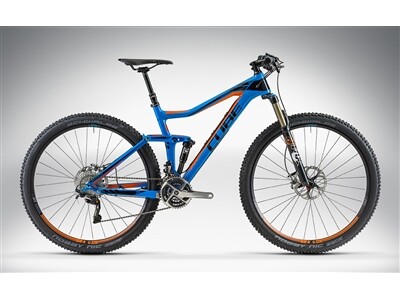 Cube STEREO 120 SUPER HPC SL 29 blue'n'orange