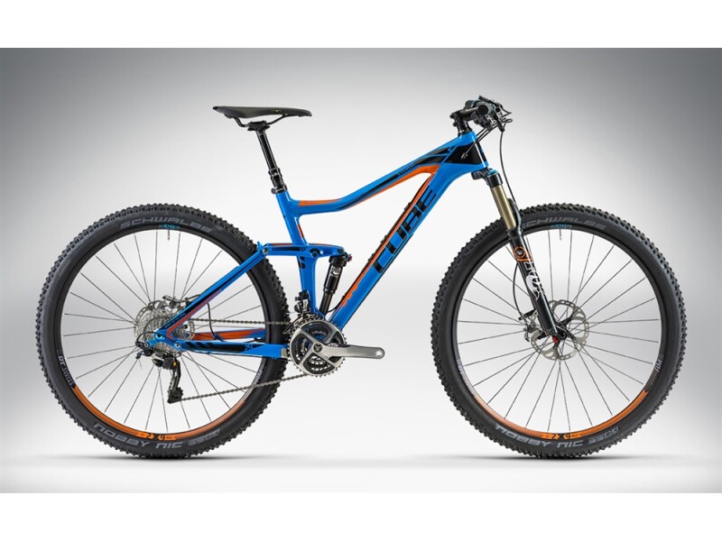Cube STEREO 120 SUPER HPC SL 29 blue'n'orange