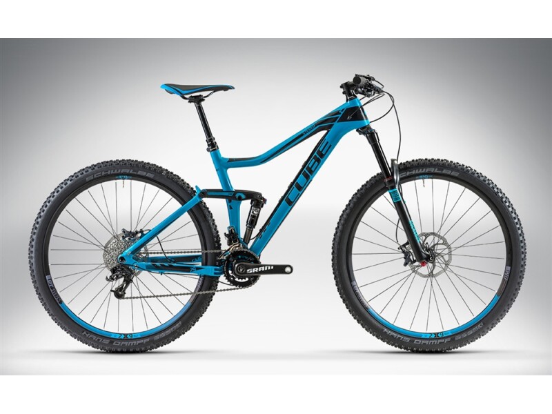 Cube STEREO 140 HPC RACE 29 blue'n'black