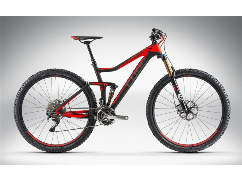 Cube STEREO 140 SUPER HPC SL 29 black'n'flashred