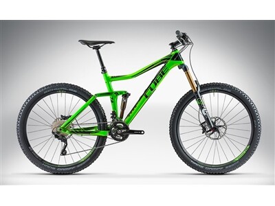 Cube STEREO 160 SUPER HPC SL 27.5 green'n'black