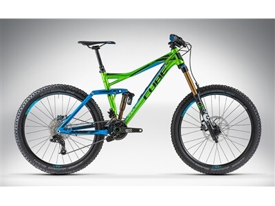 Cube FRITZZ 180 HPA SL 26 green'n'blue