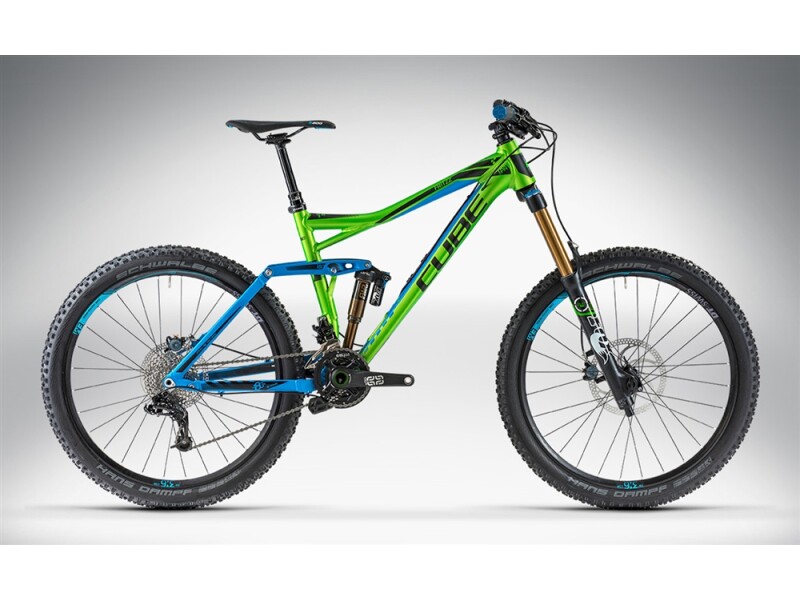 Cube FRITZZ 180 HPA SL 26 green'n'blue