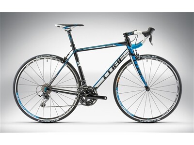 Cube PELOTON PRO black blue print