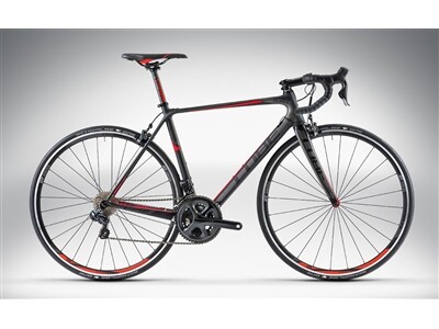 Cube AGREE GTC SLT Di2 carbon'n'flashred