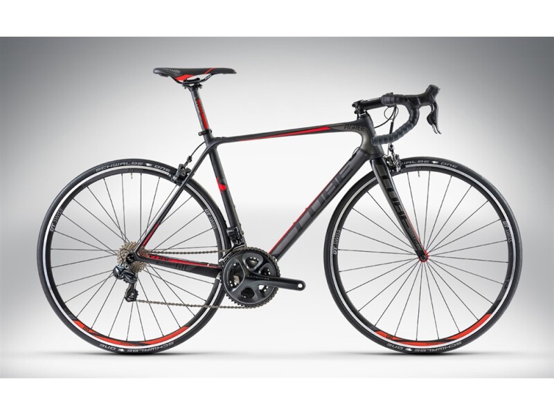 Cube AGREE GTC SLT Di2 carbon'n'flashred