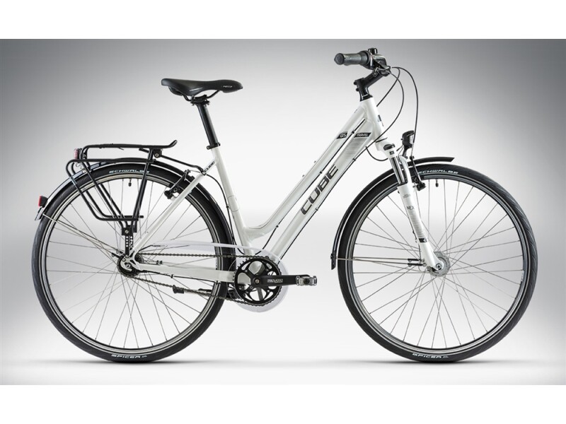 Cube TRAVEL CITY White Anthrazit Lady