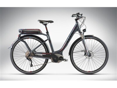 Cube TOURING HYBRID PRO anthrazit black red
