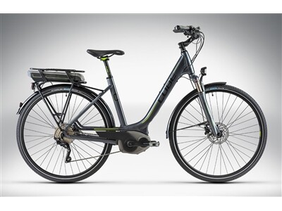 Cube TOURING HYBRID anthrazit black green