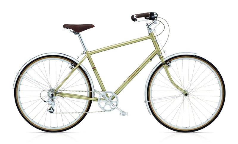Electra Bicycle Ticino 8D men's / gold patina