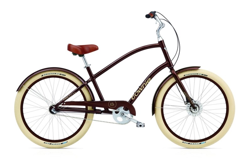 Electra Bicycle Townie Balloon 3i men's / brown metallic