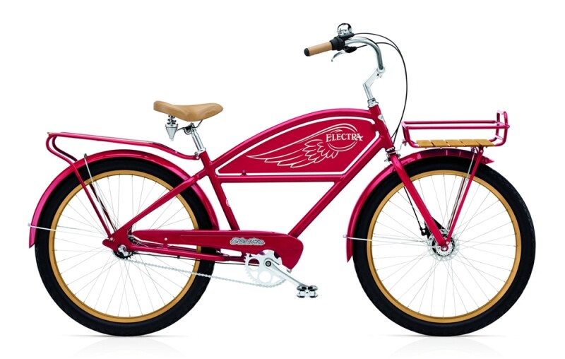 Electra Bicycle Delivery 3i men's / red