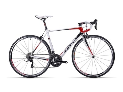 Cube Agree GTC Pro white´n´black´n´red