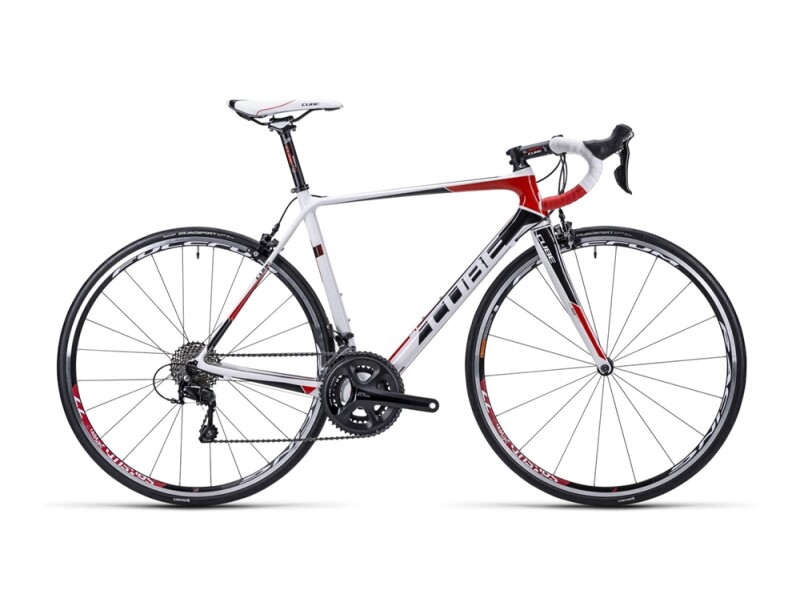 Cube Agree GTC Pro white´n´black´n´red