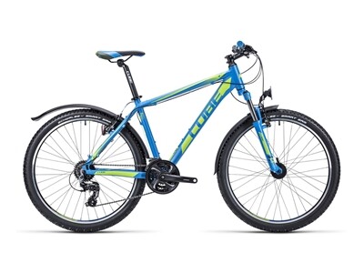 Cube Aim Allroad 26 blue´n´lime