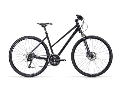 Cube Cross black anodized anthrazit white / Trapez