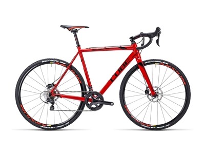 Cube Cross Race Disc Pro red´n´black