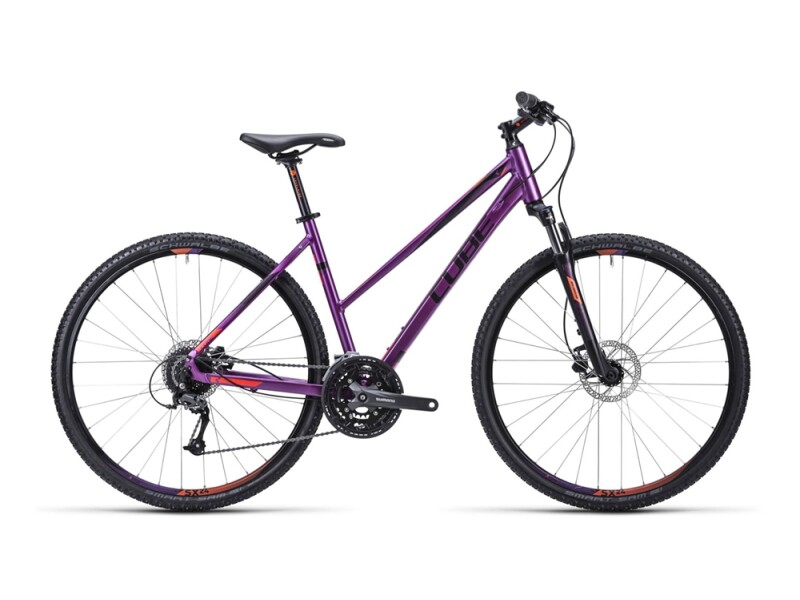 Cube Curve Pro purple black flashred / Trapeze
