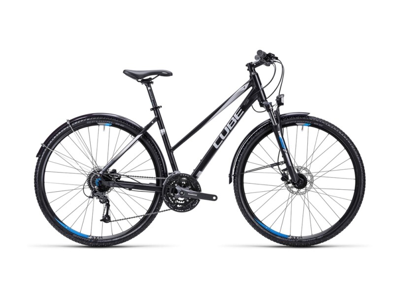 Cube Curve Allroad black silver blue / Trapeze