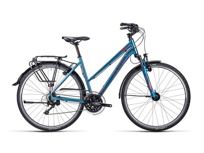 Cube Delhi colibri blue flashred / Trapeze