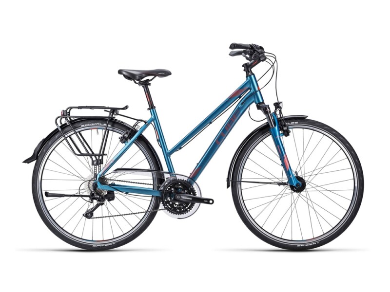 Cube Delhi colibri blue flashred / Trapeze