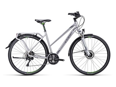 Cube Delhi Pro silver anthrazit green / Trapeze