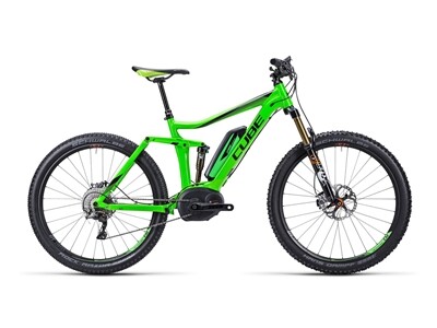 Cube Stereo Hybrid 140 HPA SL green´n´orange
