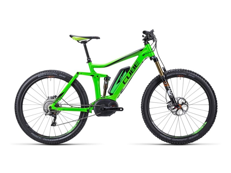 Cube Stereo Hybrid 140 HPA SL green´n´orange