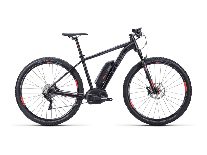 Cube Reaction Hybrid HPA SL 29 black anodized