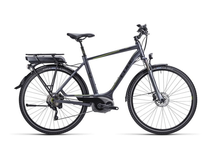 Cube Touring Hybrid anthrazit black green