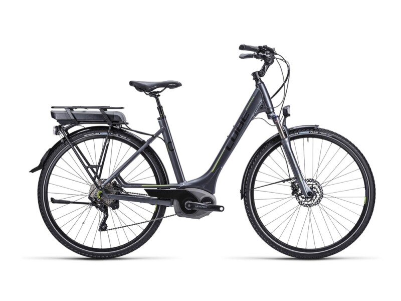 Cube Touring Hybrid anthrazit black green / Easy Entry