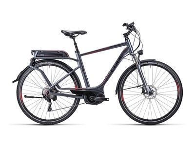 Cube Touring Hybrid Pro anthrazit black red