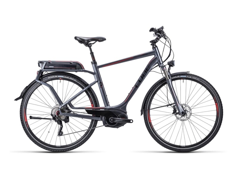 Cube Touring Hybrid Pro anthrazit black red