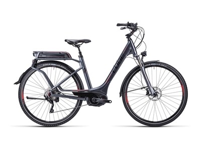 Cube Touring Hybrid Pro anthrazit blk red / Easy Entry