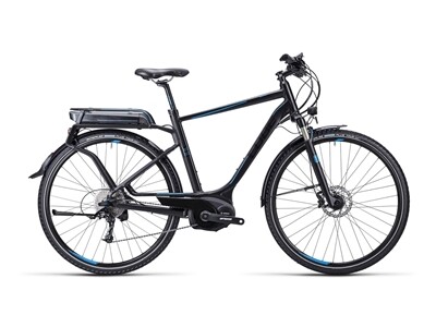 Cube Touring Hybrid Exc black blue