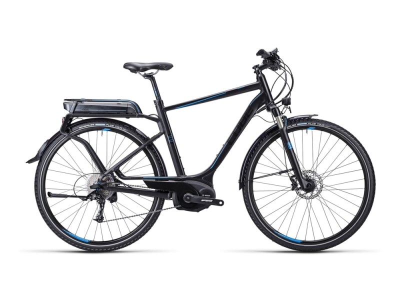 Cube Touring Hybrid Exc black blue
