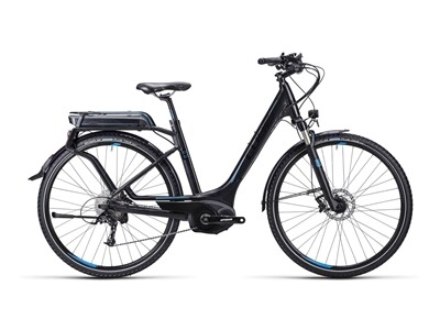 Cube Touring Hybrid Exc black blue / Easy Entry