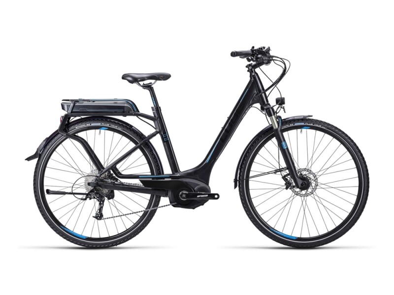 Cube Touring Hybrid Exc black blue / Easy Entry