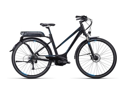 Cube Touring Hybrid Exc black blue / Trapeze