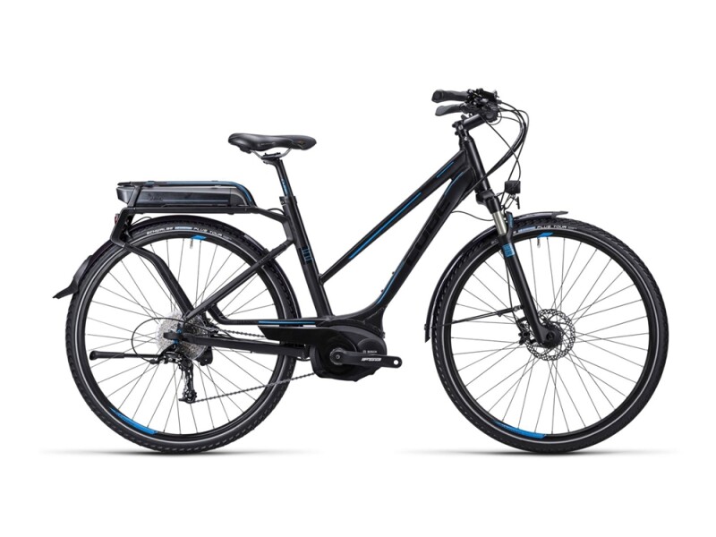 Cube Touring Hybrid Exc black blue / Trapeze