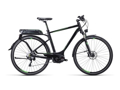 Cube Touring Hybrid SL black green