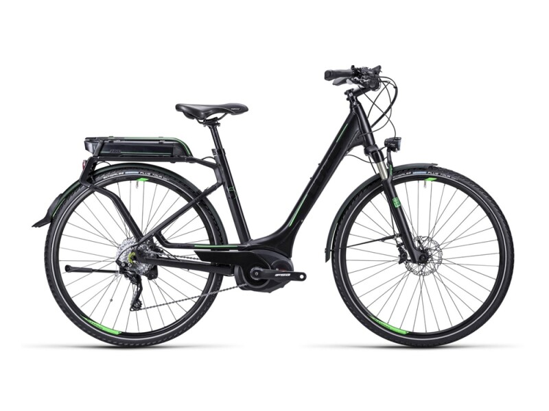 Cube Touring Hybrid SL black green / Easy Entry