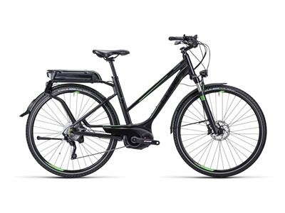 Cube Touring Hybrid SL black green / Trapeze