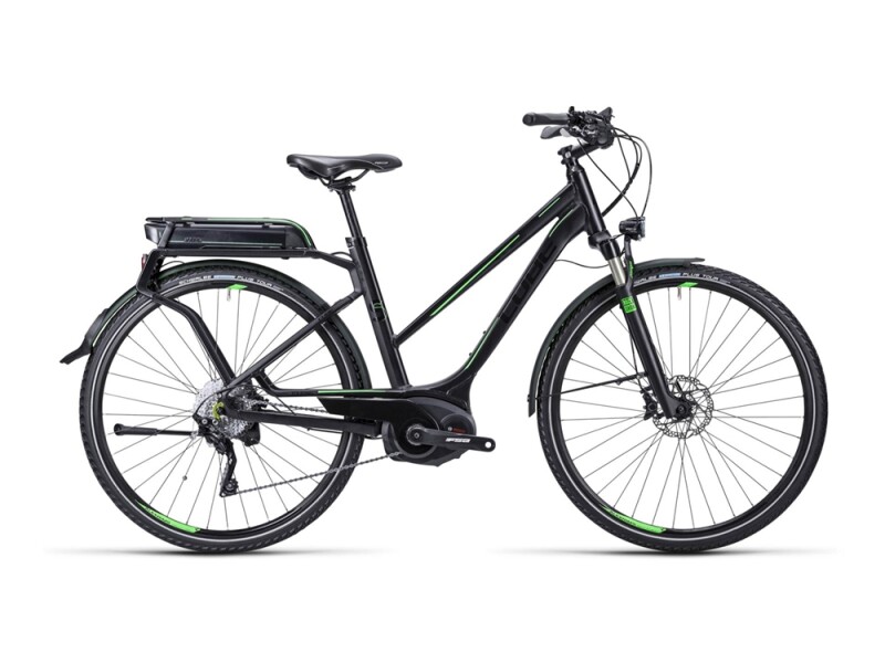 Cube Touring Hybrid SL black green / Trapeze